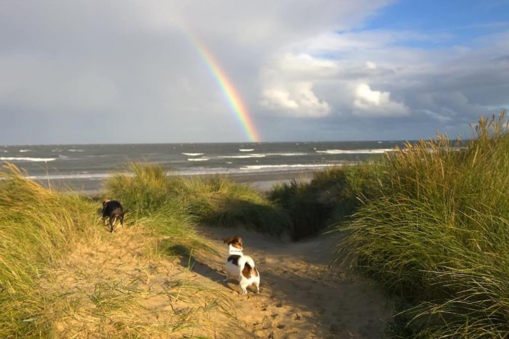 Forestry Cottage. Hot Tub, Open Fire, Dog Friendly Gaywood Buitenkant foto